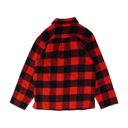 Red Check Flannel Button Down
