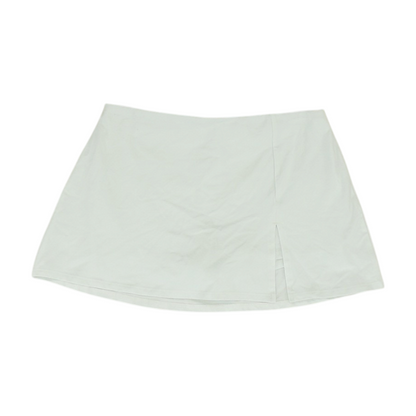 White Mini Skort