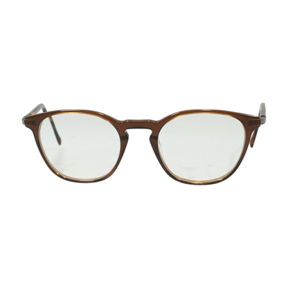 Brown Benjamin Round Prescription Eyewear