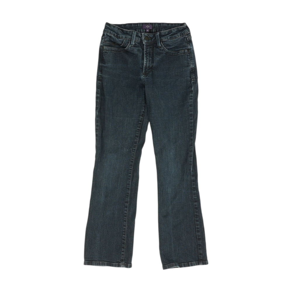 Blue Petite Bootcut Jeans
