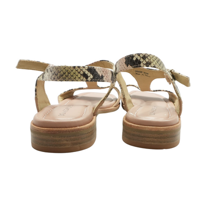 Tan Heeled Sandals