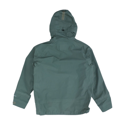 Gray Solid Rain Jacket