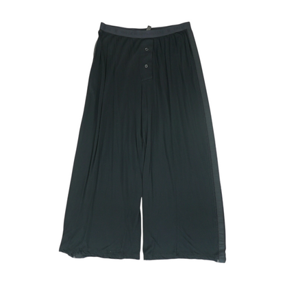 Black Solid Pajama Bottom