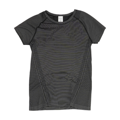 Black Striped Active T-Shirt