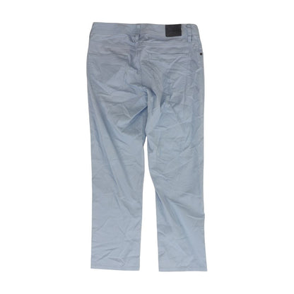 Blue Solid Pants