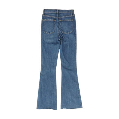 Blue Bootcut Jeans