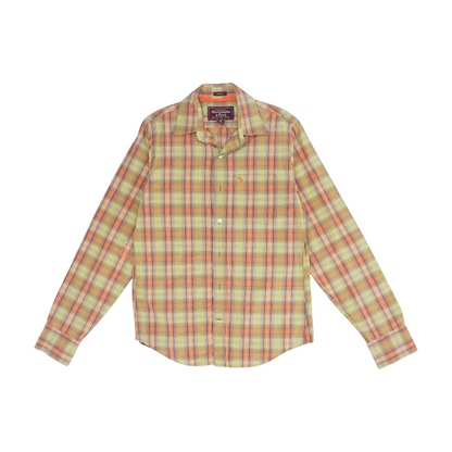 Multi Plaid Long Sleeve Button Down