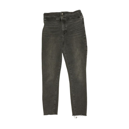 Black High Rise Skinny Leg Jeans