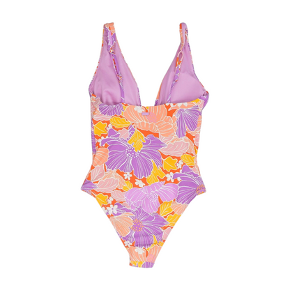 Multi Floral One-Piece