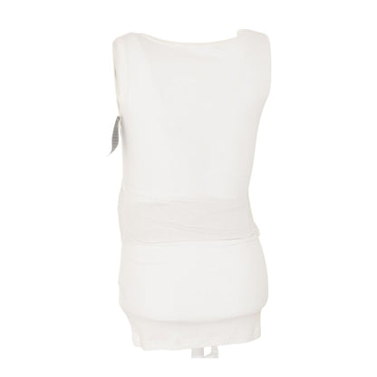 White Maternity Tank Knit Top