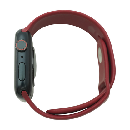 44mm Series SE 2 Midnight Smartwatch Red Band M/L