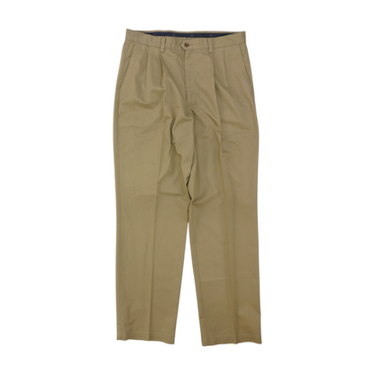 Beige Regular Pants