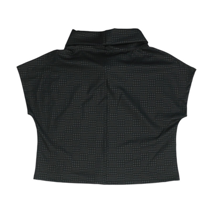 Black Houndstooth Blouse