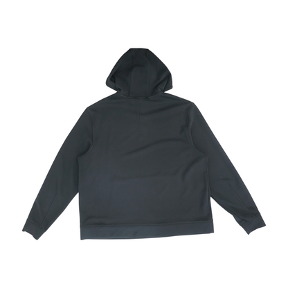 Black Solid Hoodie Pullover