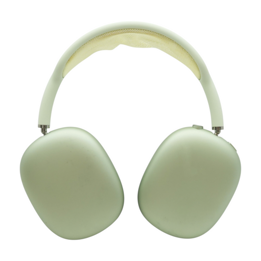 Apple Green AirPods Max (Lightning) Noise Cancelling Headphones With Blue Earpads – Image 1