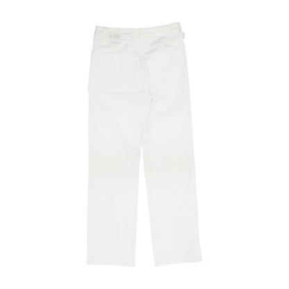 White Wide Leg Jeans