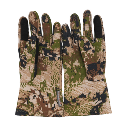 Green Polyester Gloves