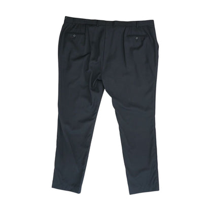 Black Solid Dress Pants