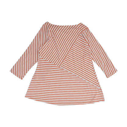 Red Striped Blouse