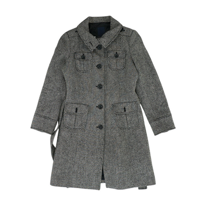 Black Striped Coat