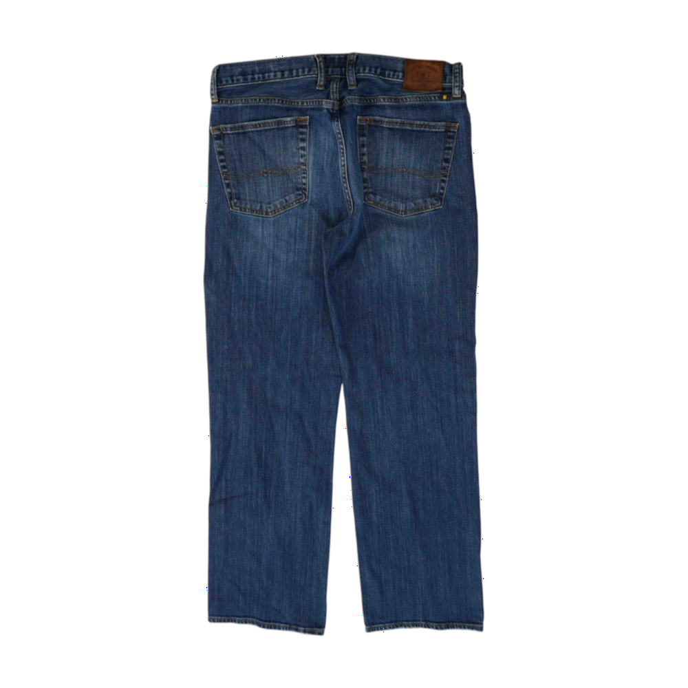 Navy Straight Jeans
