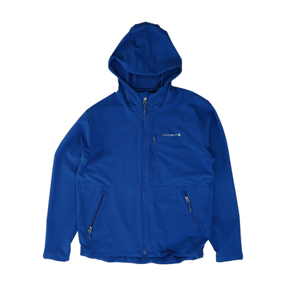 Blue Solid Active Jacket