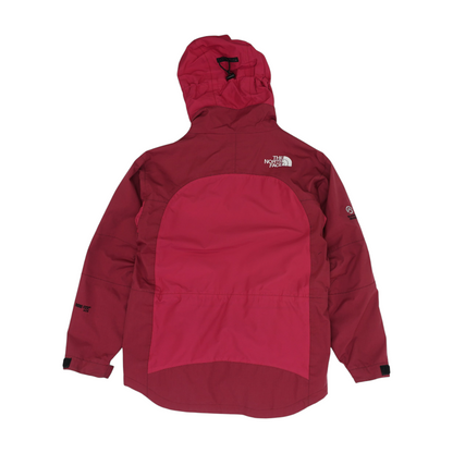 Red Solid Rain Jacket