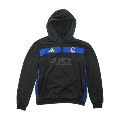 Black Solid 1/4 Zip Pullover