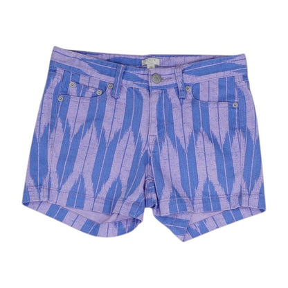 Purple Misc Denim Shorts