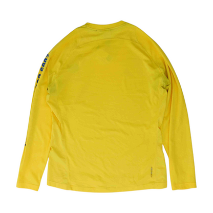 Yellow Solid Active T-Shirt