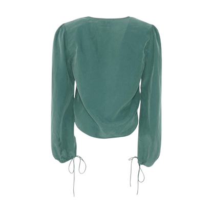 Green Cardigan Sweater