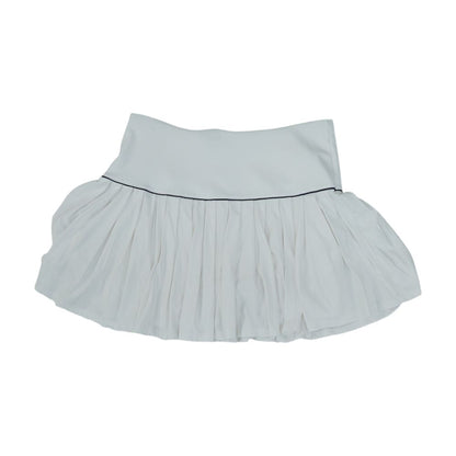 White Skort