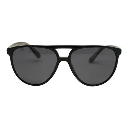 Black B 4254 Aviator Sunglasses