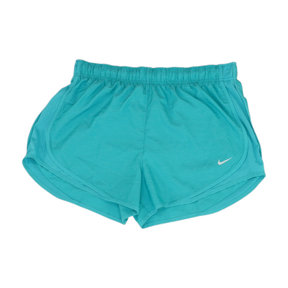 Blue Solid Active Shorts