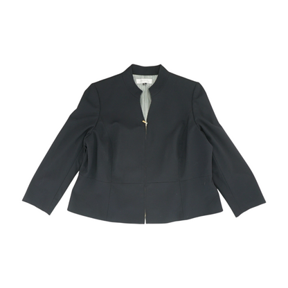 Navy Plus Solid Blazer