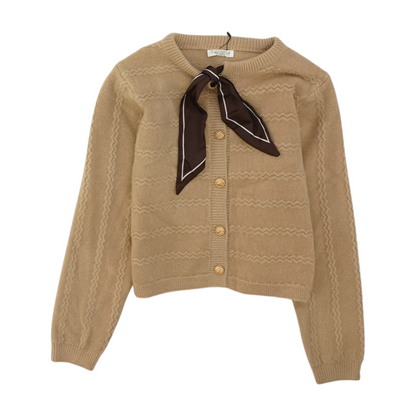 Tan Cardigan Sweater