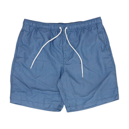 Blue Geometric Swim Bottom