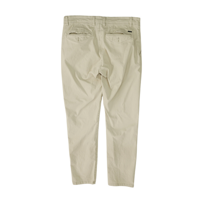 White Slim Pants