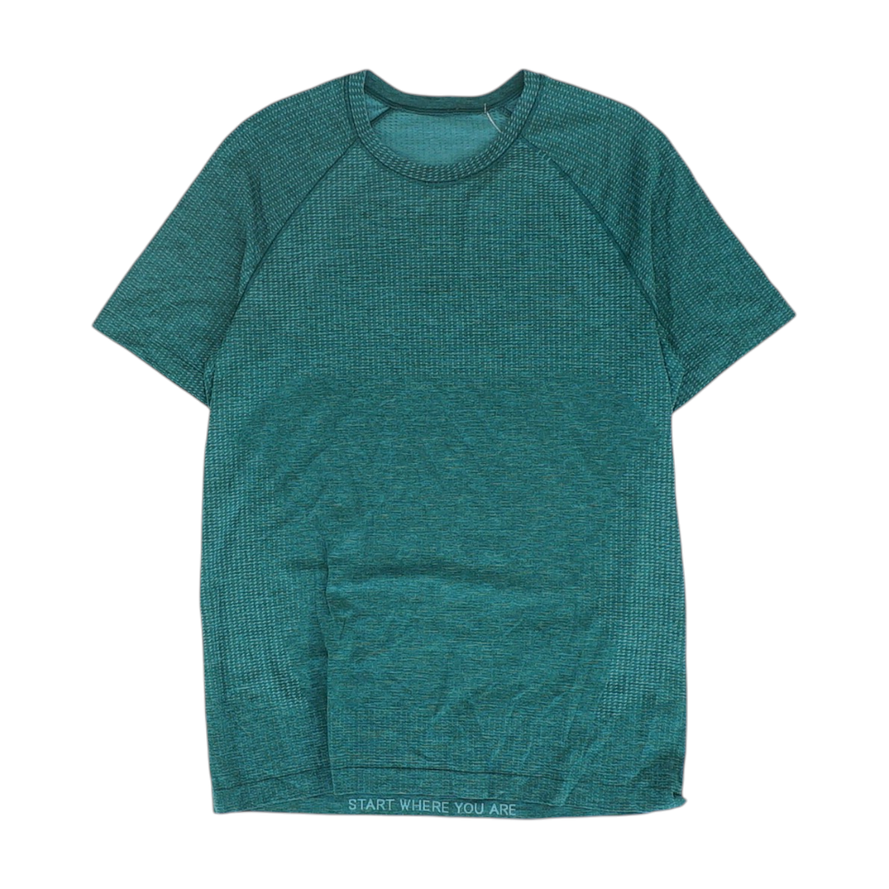 Green Solid Active T-Shirt