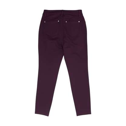 Maroon Slim Pants