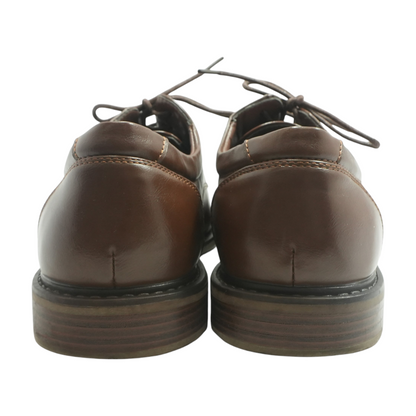 Brown Lace-Up Dress Shoes