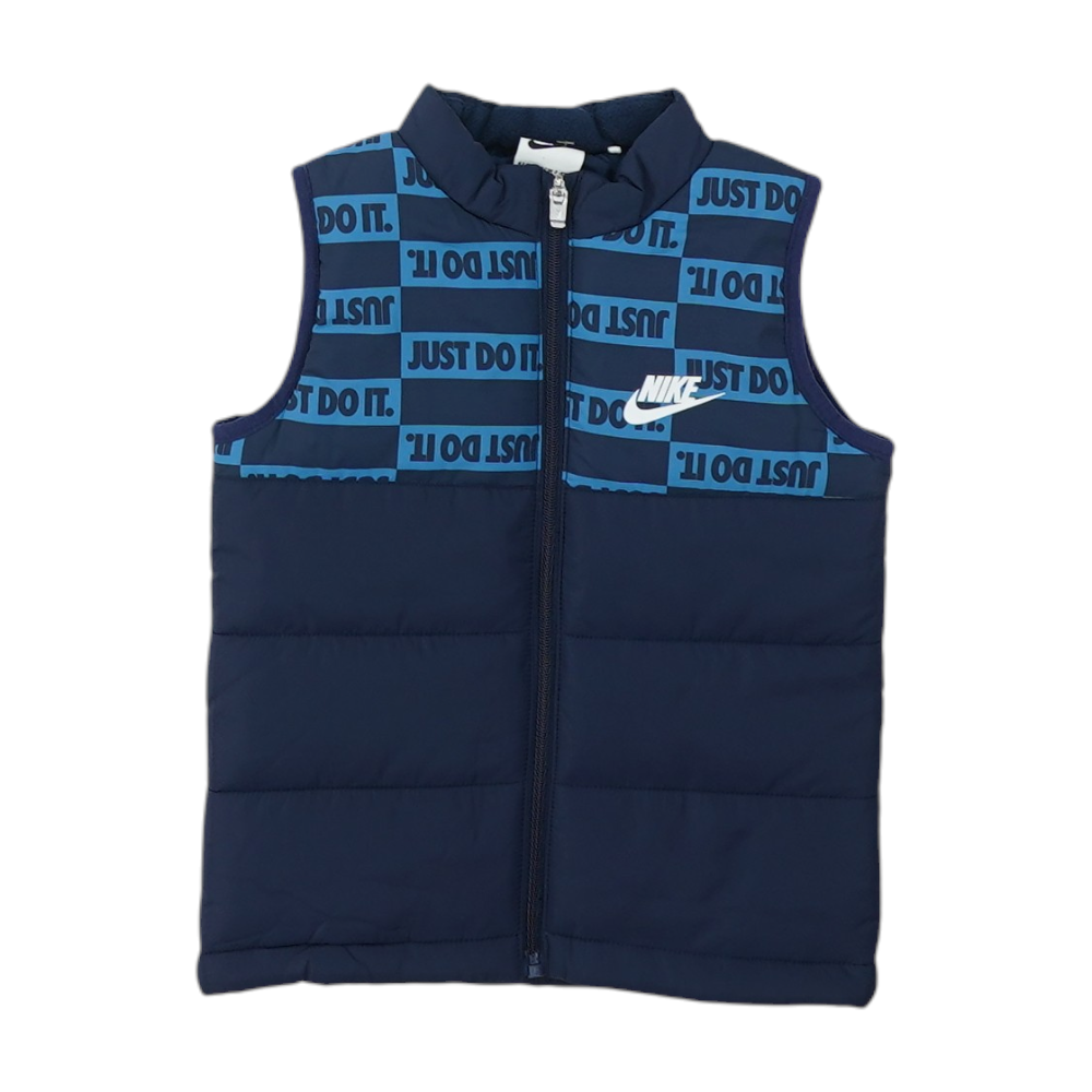 Blue Print Vest