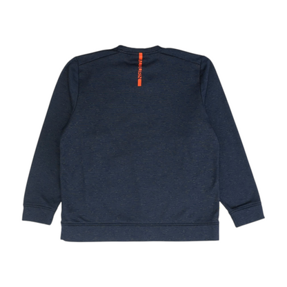 Blue Auburn Tigers Striped Sweatshirt Pullover