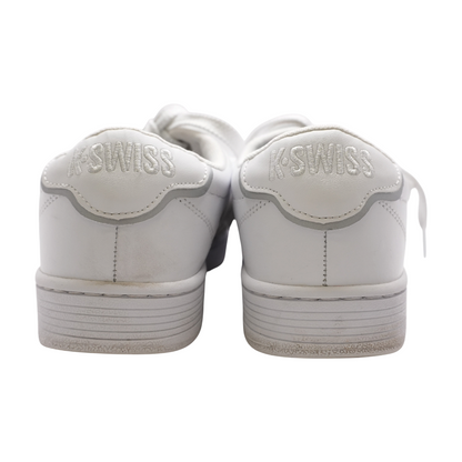 White Low-Top Athletic Shoes