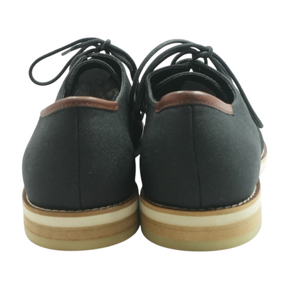 Black Lace-Up Dress Shoes