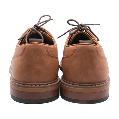 Brown Lace-Up Dress Shoes