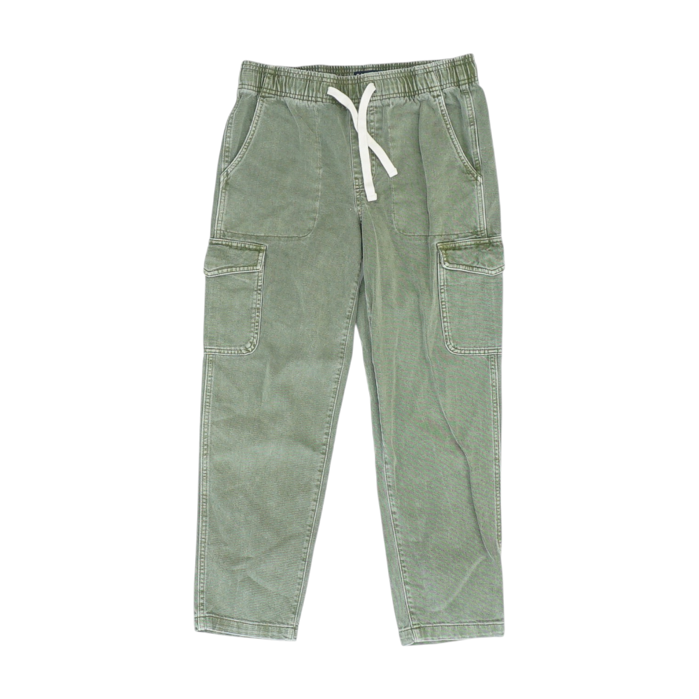 Green Straight Pants