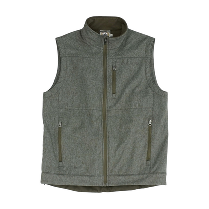 Gray Solid Vest