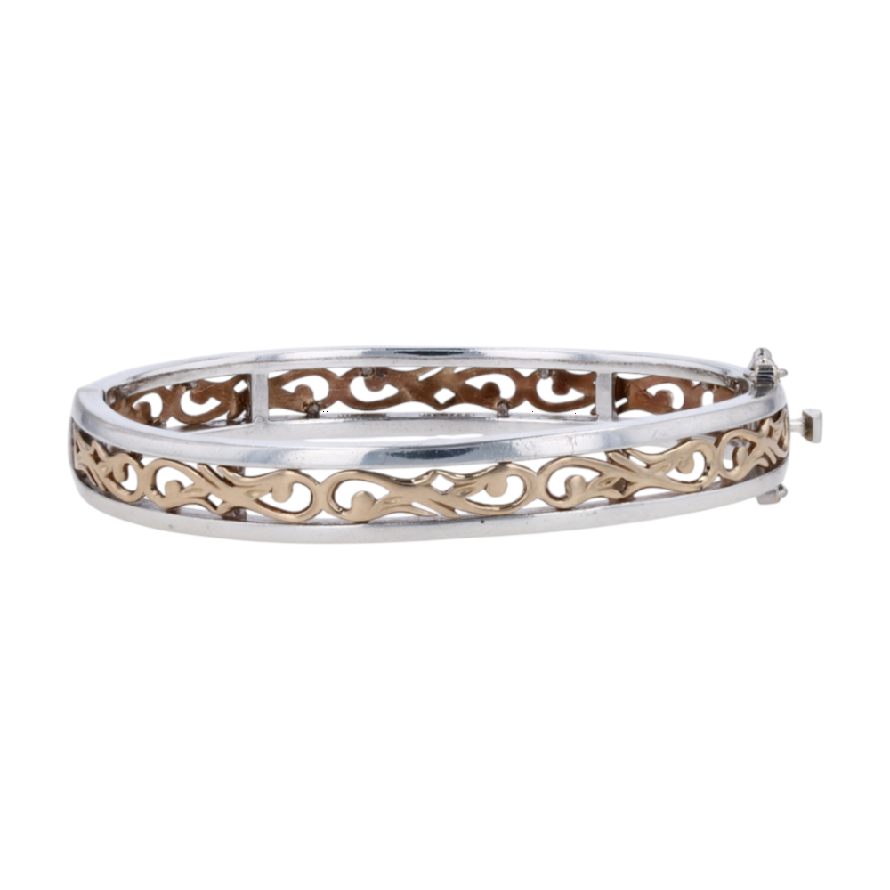 Na Hoku Sterling Silver Bangle Bracelet – Image 2