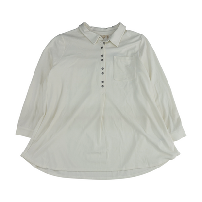 Ivory Plus Blouse